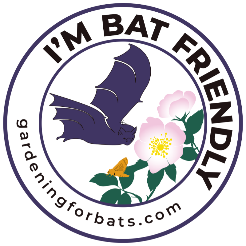 Gardening for Bats logo badge